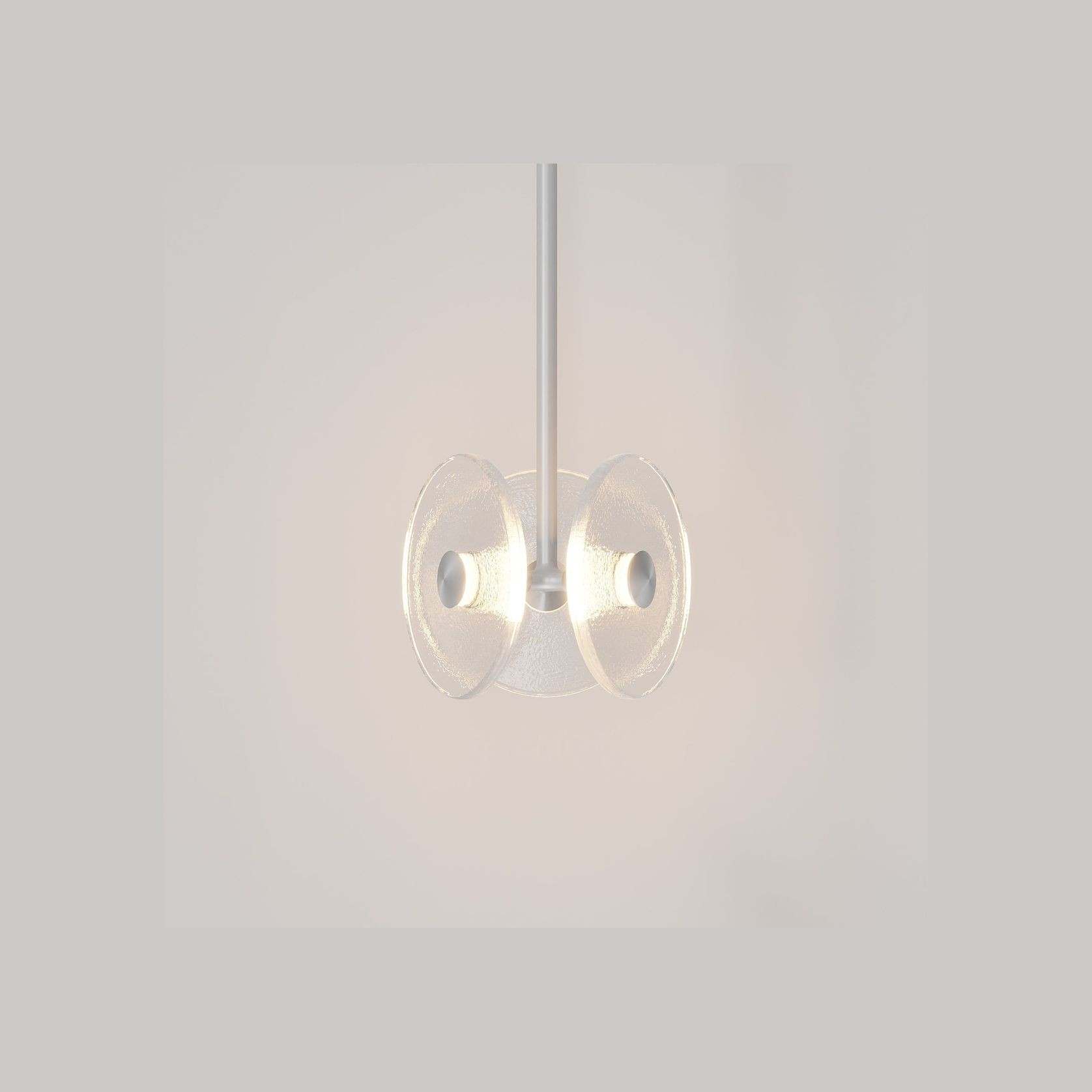 Coral Trio Drop Pendant Light gallery detail image