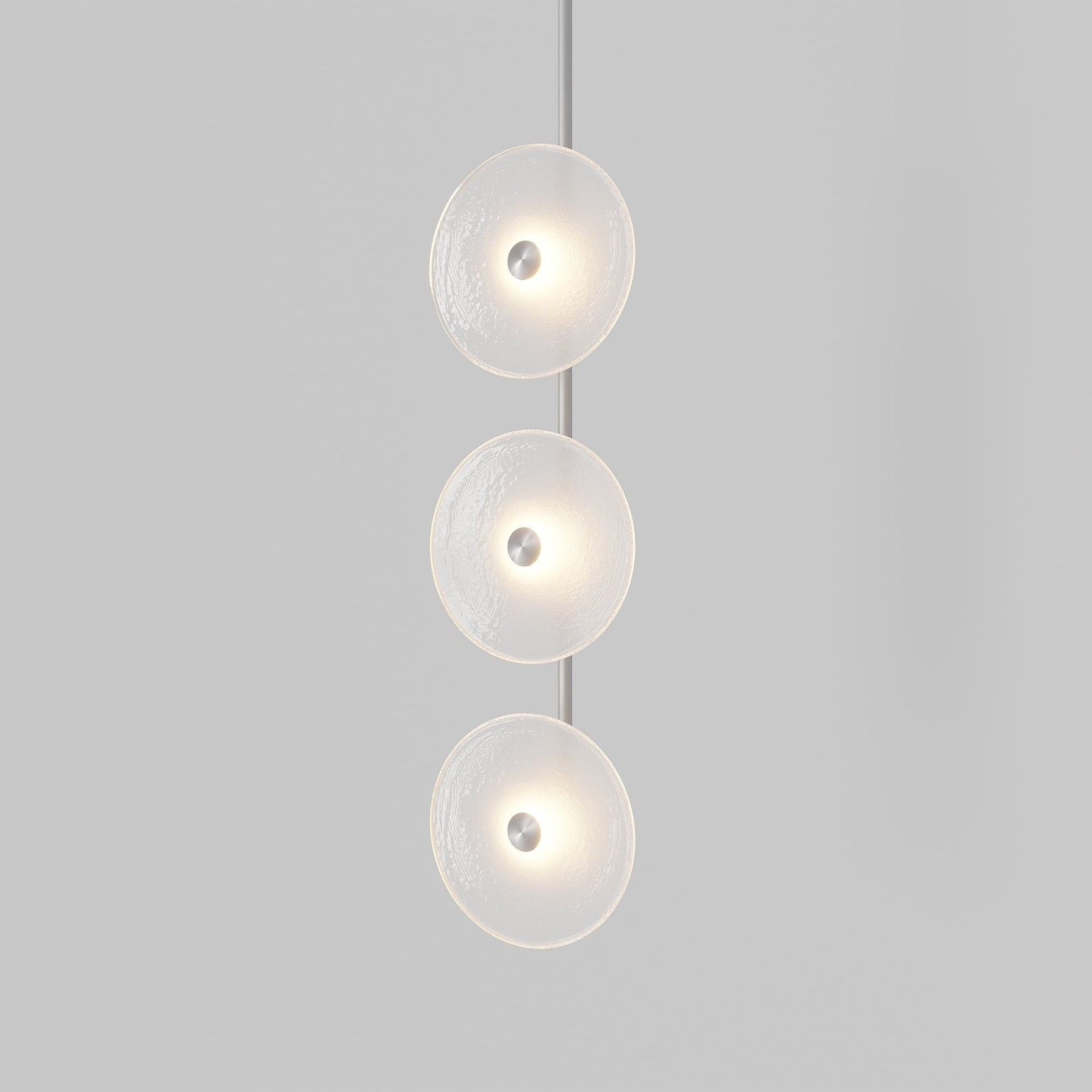 Coral Trio Pendant Light (Centered) gallery detail image