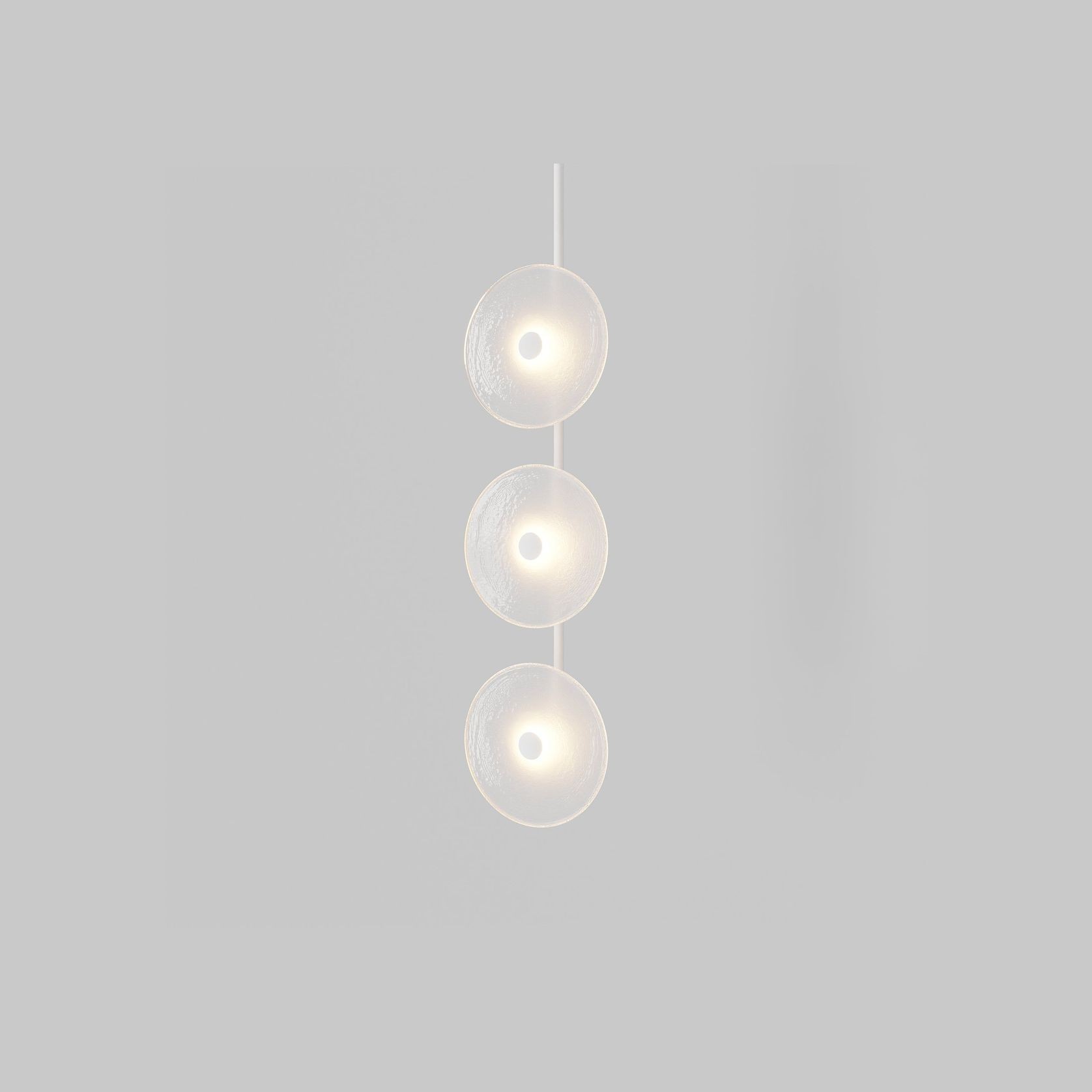 Coral Trio Pendant Light (Centered) gallery detail image