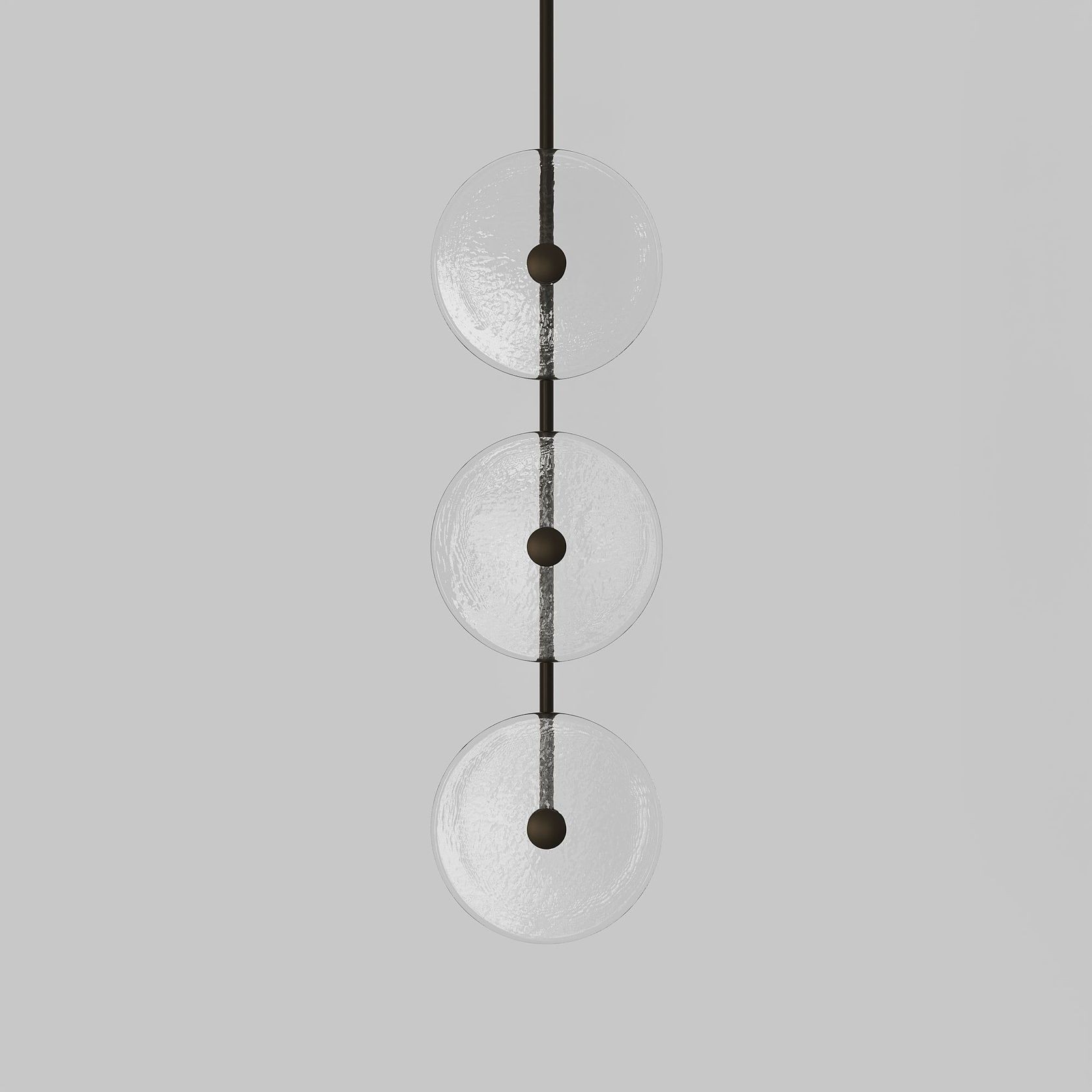 Coral Trio Pendant Light (Centered) gallery detail image
