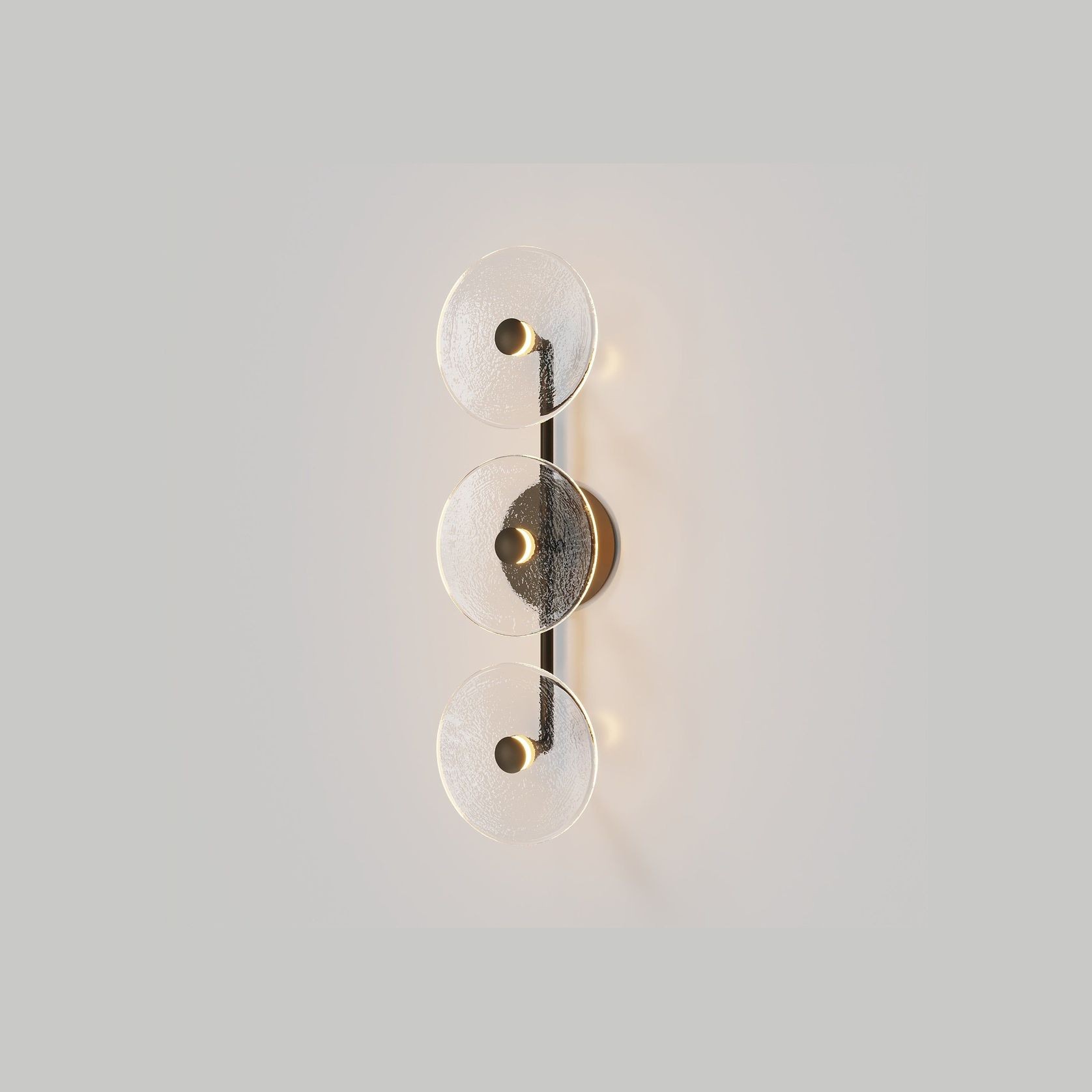 Coral Trio Rod Wall Light - (Centered) gallery detail image