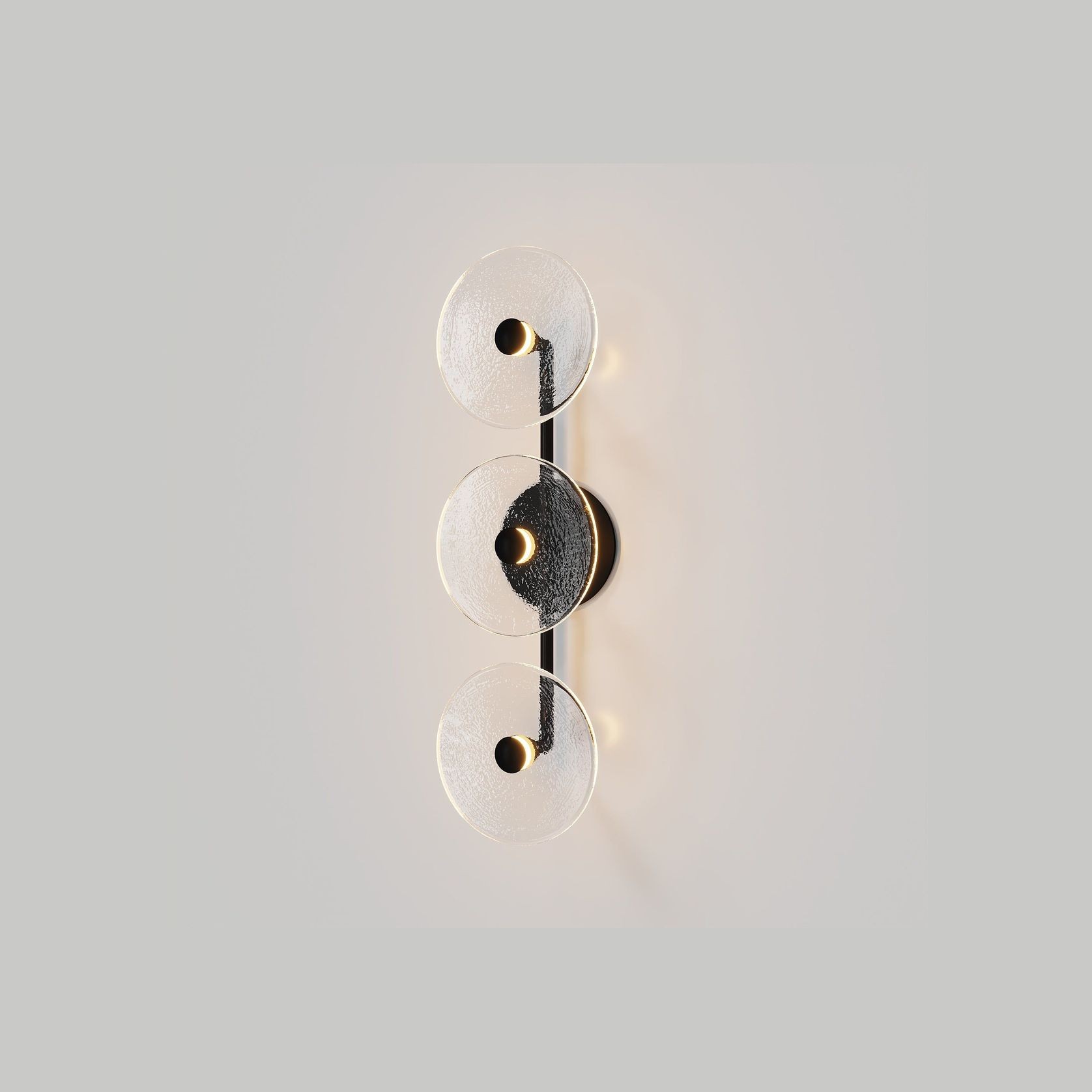 Coral Trio Rod Wall Light - (Centered) gallery detail image