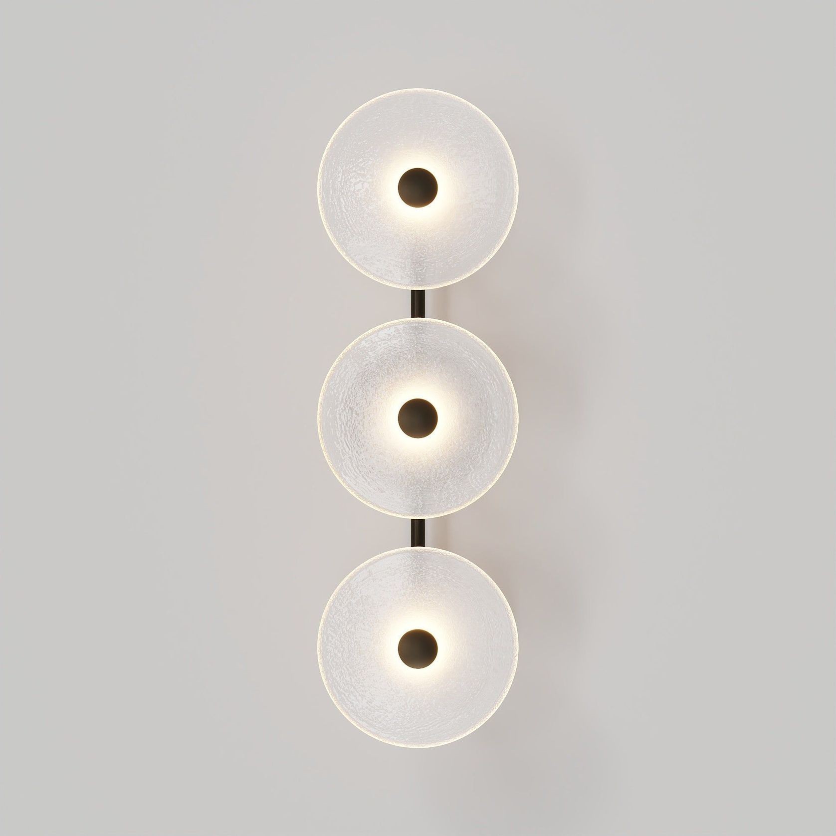 Coral Trio Rod Wall Light - (Centered) gallery detail image