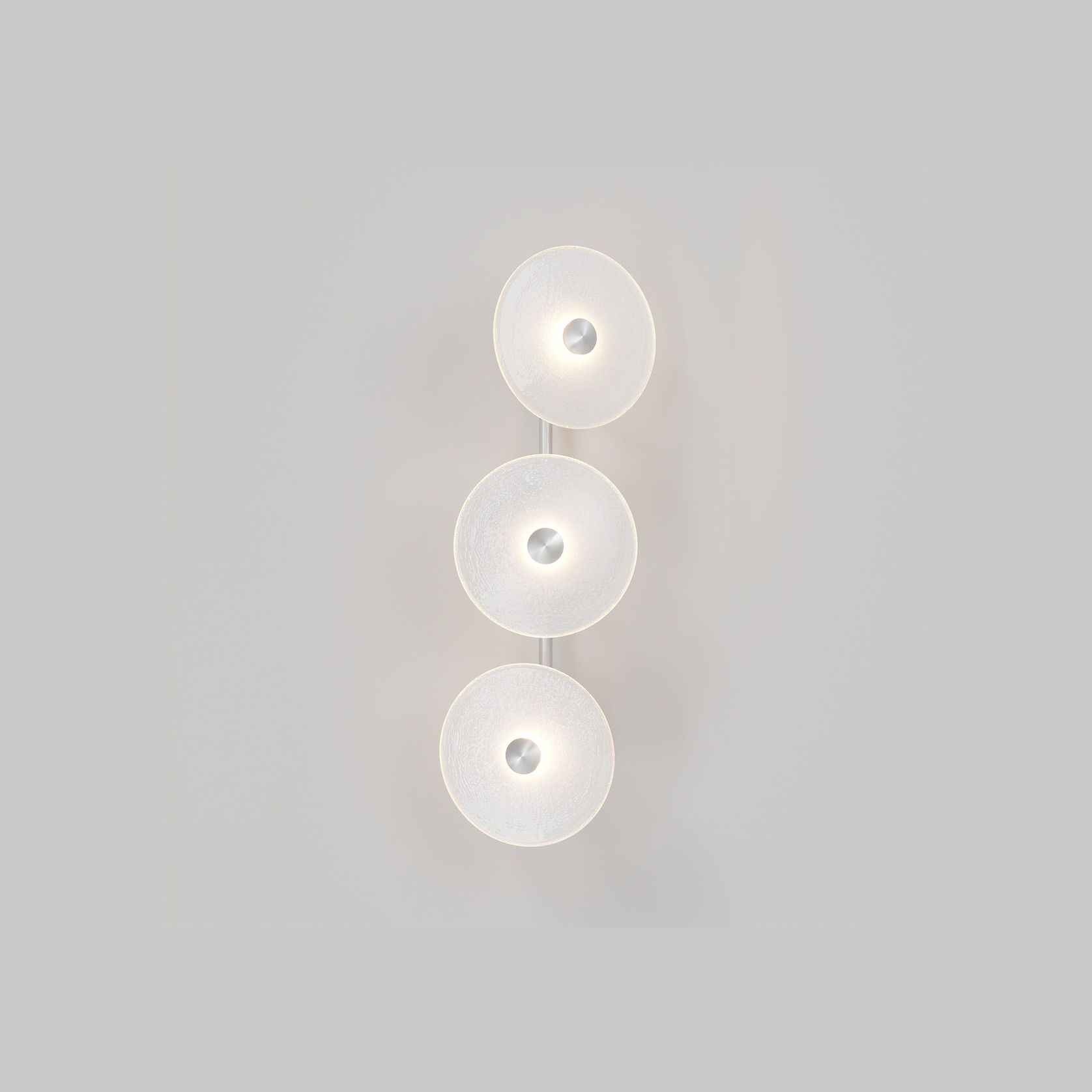 Coral Trio Rod Wall Light - (Off-Centered) gallery detail image
