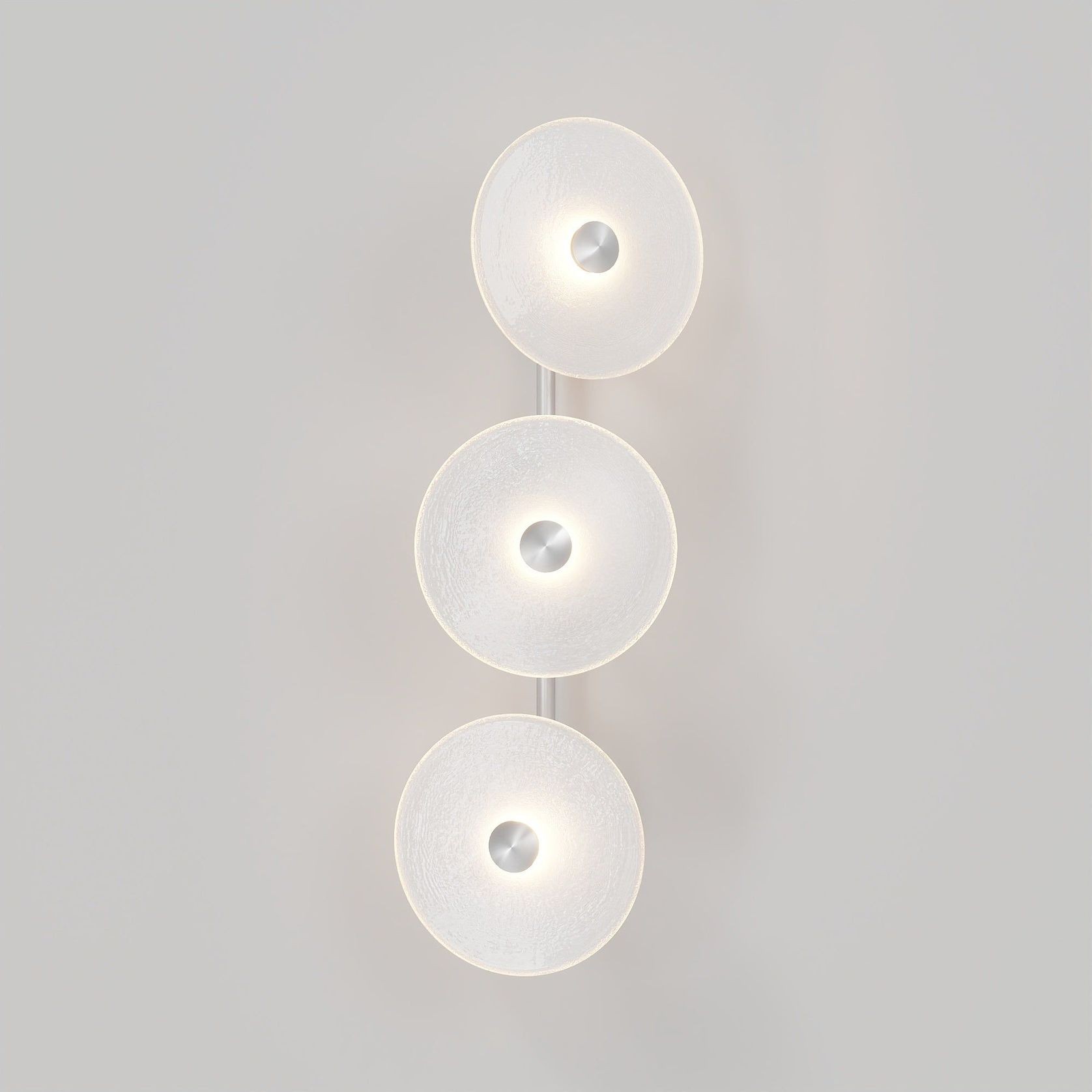 Coral Trio Rod Wall Light - (Off-Centered) gallery detail image