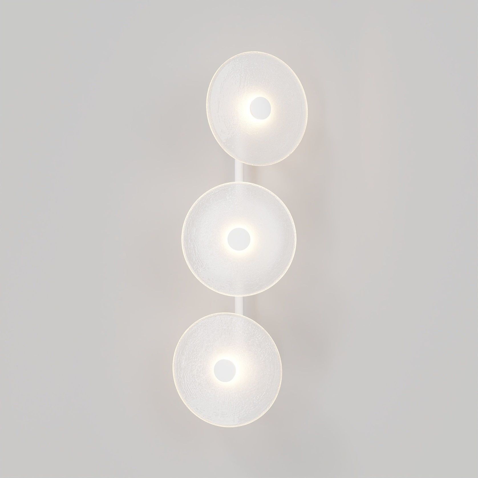 Coral Trio Rod Wall Light - (Off-Centered) gallery detail image