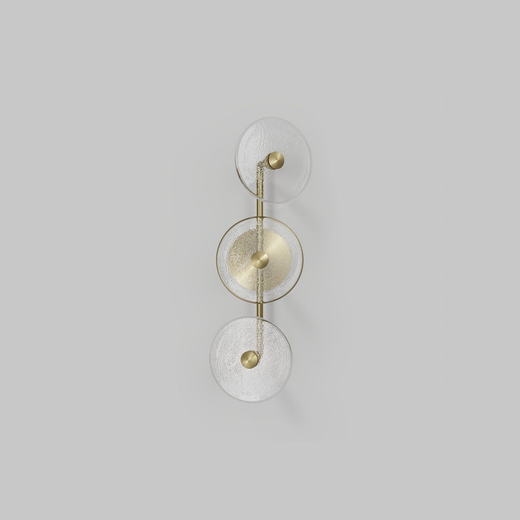 Coral Trio Rod Wall Light - (Off-Centered) gallery detail image