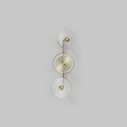 Coral Trio Rod Wall Light - (Off-Centered) gallery detail image