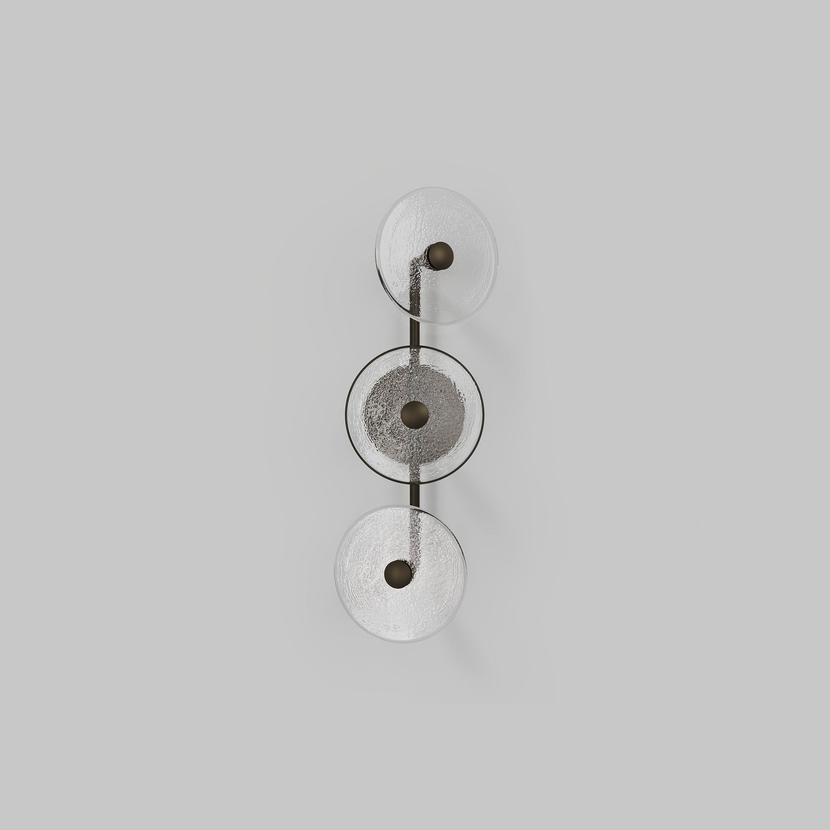 Coral Trio Rod Wall Light - (Off-Centered) gallery detail image