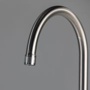 Curved Arc Tap - Brushed Steel gallery detail image