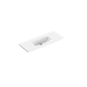 Casello 1200 Centre Basin Vanity Top Gloss White gallery detail image