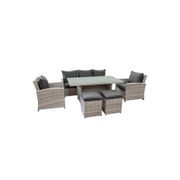 Cyrus Outdoor Lounge Dining Set gallery detail image