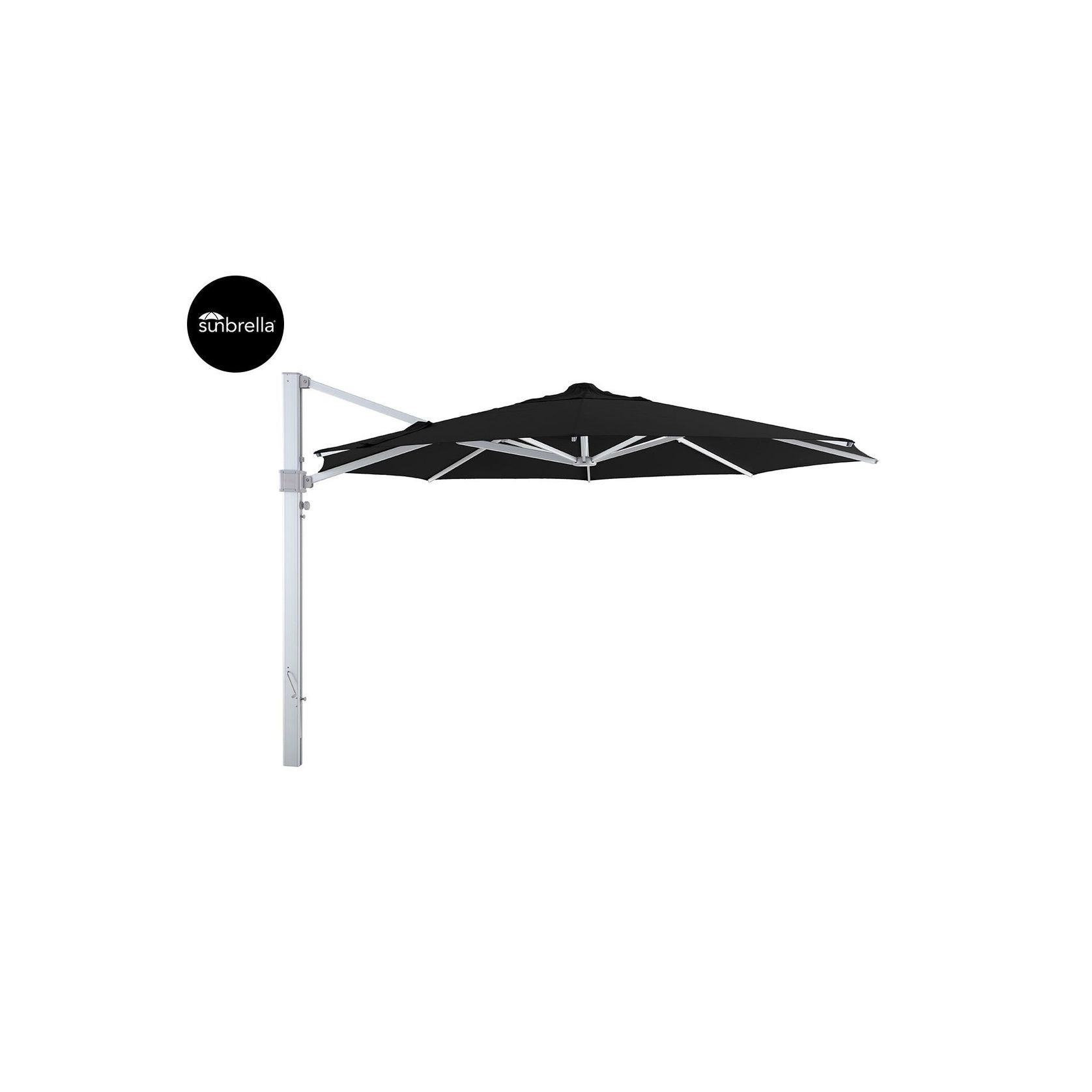 Agave 4m Round Cantilever Umbrella with Sunbrella Fabric gallery detail image