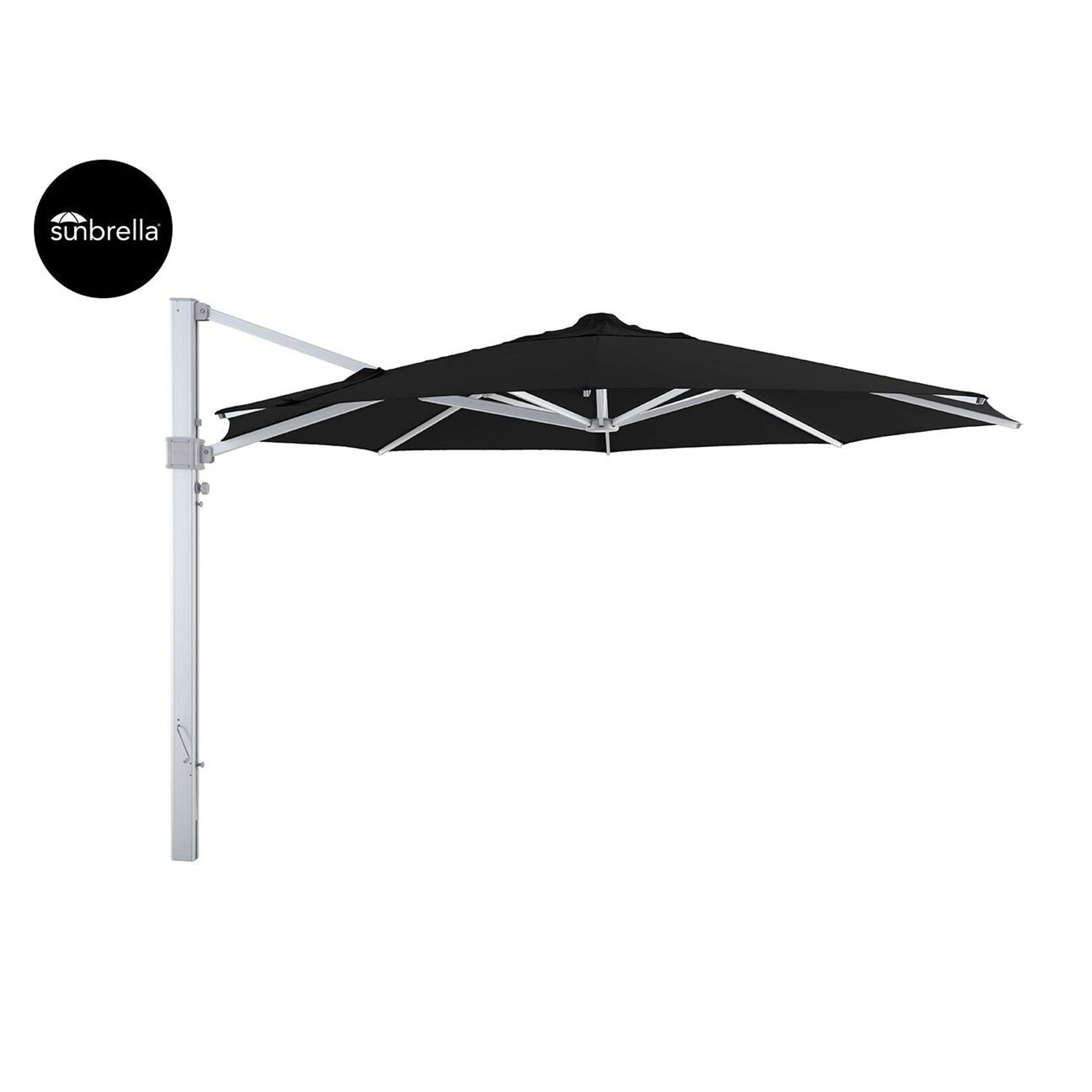 Agave 4m Round Cantilever Umbrella with Sunbrella Fabric gallery detail image