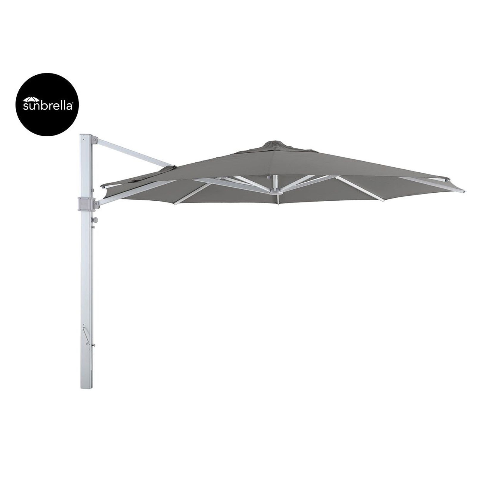 Agave 4m Round Cantilever Umbrella with Sunbrella Fabric gallery detail image
