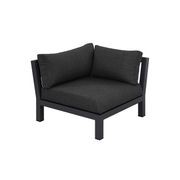 Newport Aluminium Outdoor Corner Chair gallery detail image