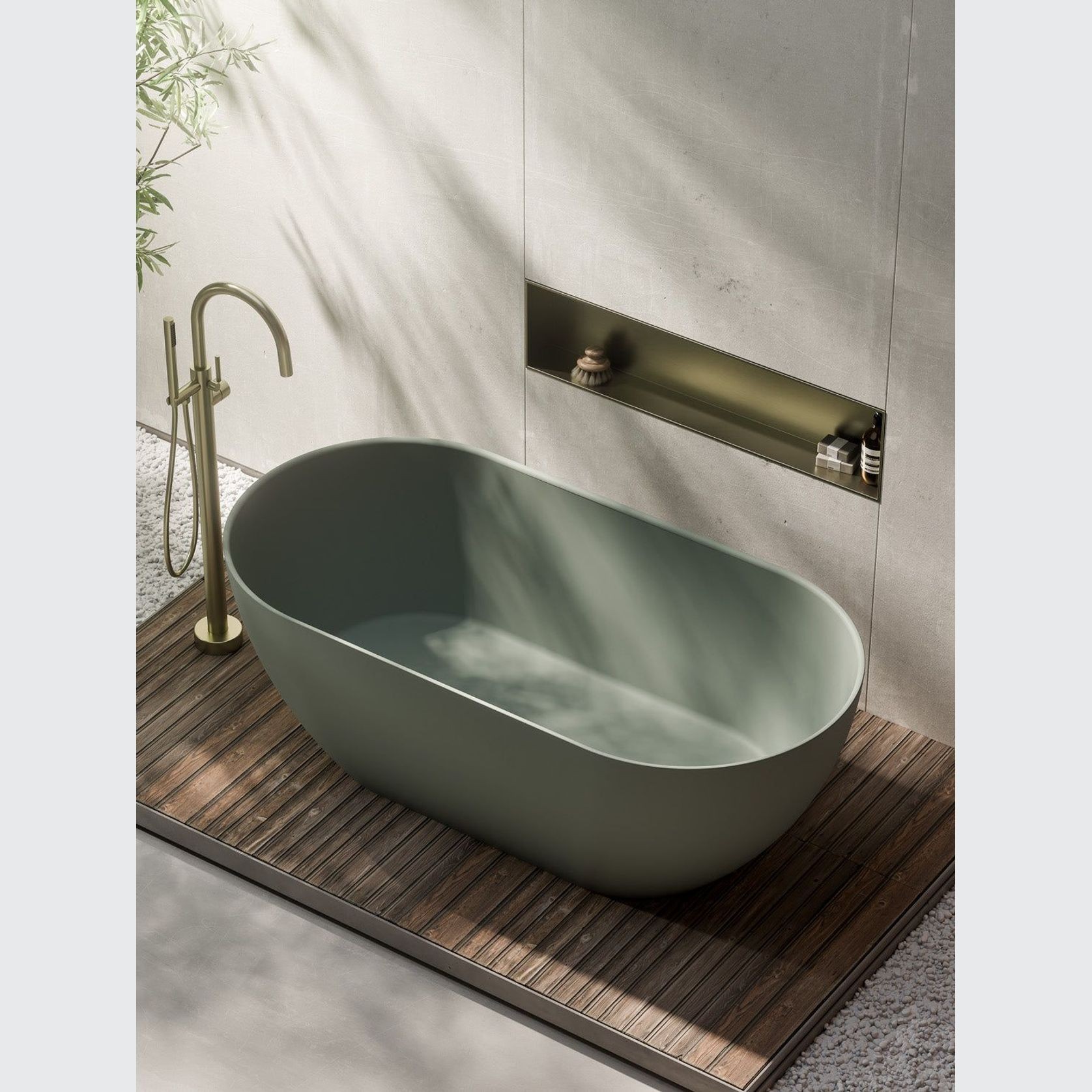 Villastone Halo 1700 Freestanding Bath gallery detail image