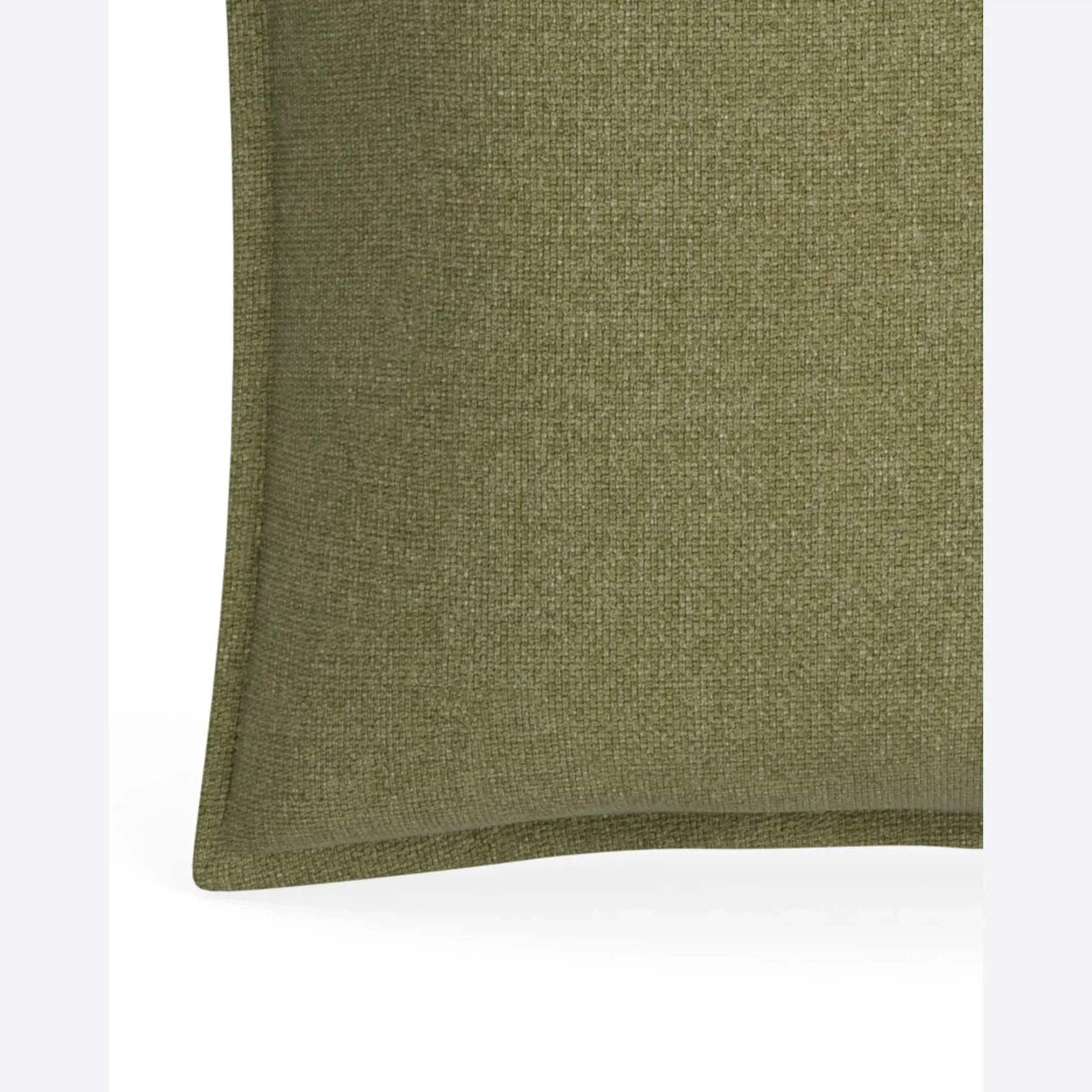 Hem Cushion 55cm x 55cm - Fossil Eucalyptus gallery detail image