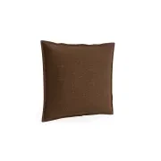 Hem Cushion 55cm x 55cm - Fossil Chocolate gallery detail image