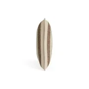 Hem Cushion 55cm x 55cm - Marnie Stripe Coconut gallery detail image