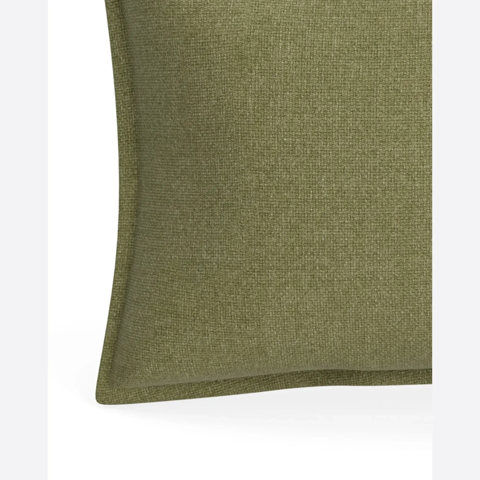 Hem Cushion 40cm x 60cm - Fossil Eucalyptus gallery detail image