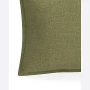 Hem Cushion 40cm x 60cm - Fossil Eucalyptus gallery detail image