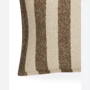 Hem Cushion 40cm x 60cm - Marnie Stripe Coconut gallery detail image