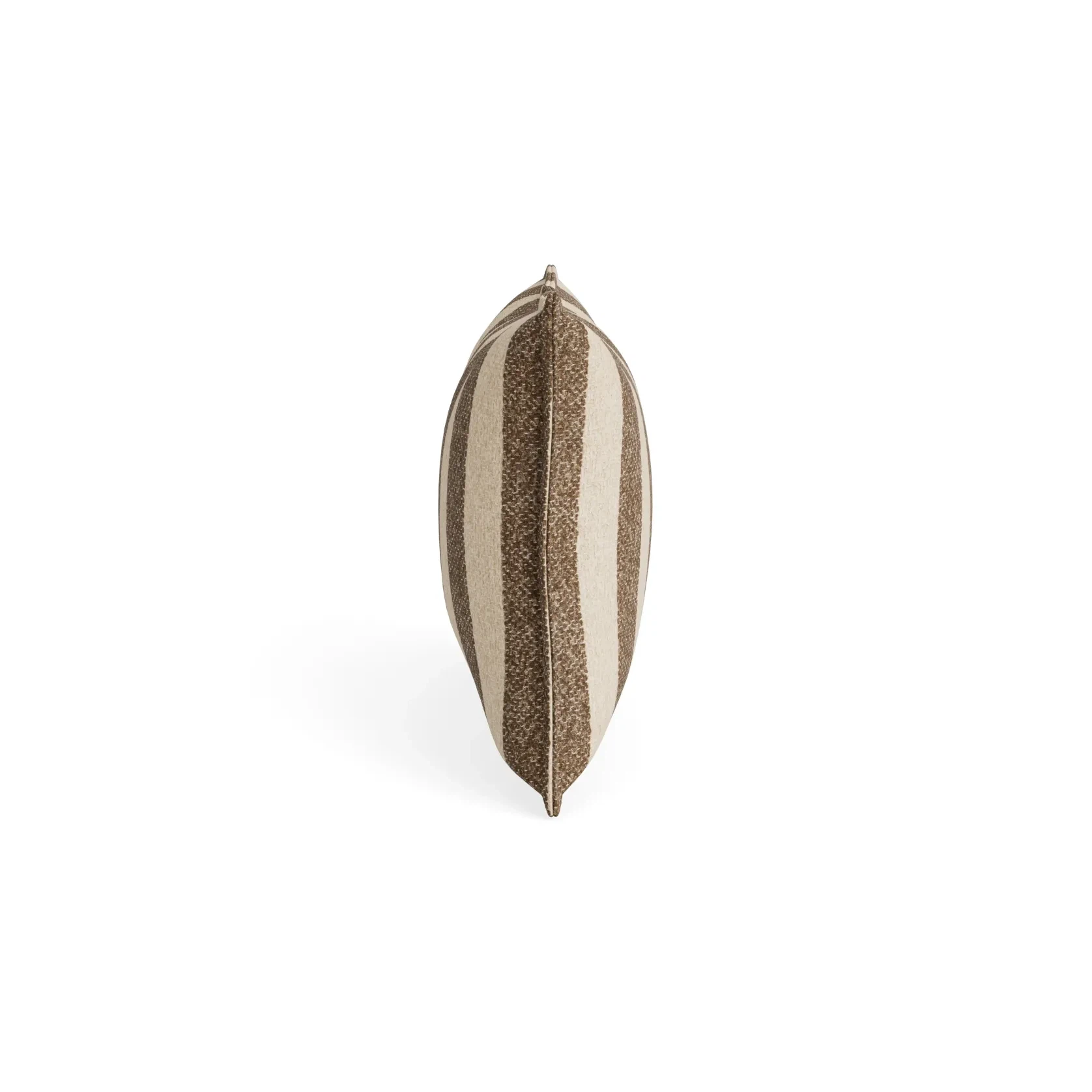Hem Cushion 40cm x 60cm - Marnie Stripe Coconut gallery detail image