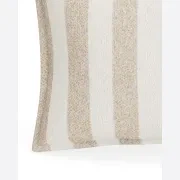 Hem Cushion 40cm x 60cm - Marnie Stripe Sand gallery detail image