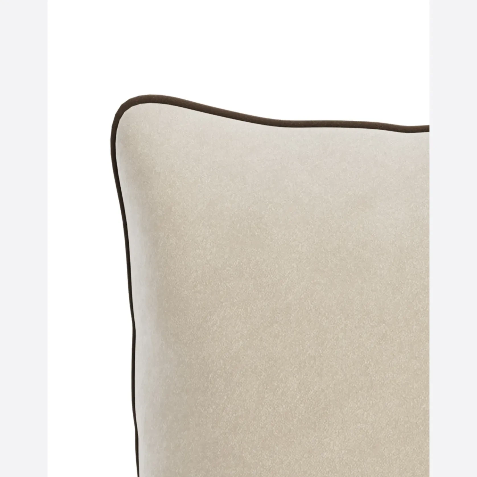 Border Cushion 55cm x 55cm - Eden Ecru / Eden Java gallery detail image