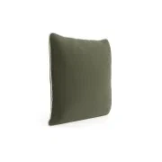 Border Cushion 55cm x 55cm - Eden Leaf / Eden Ecru gallery detail image