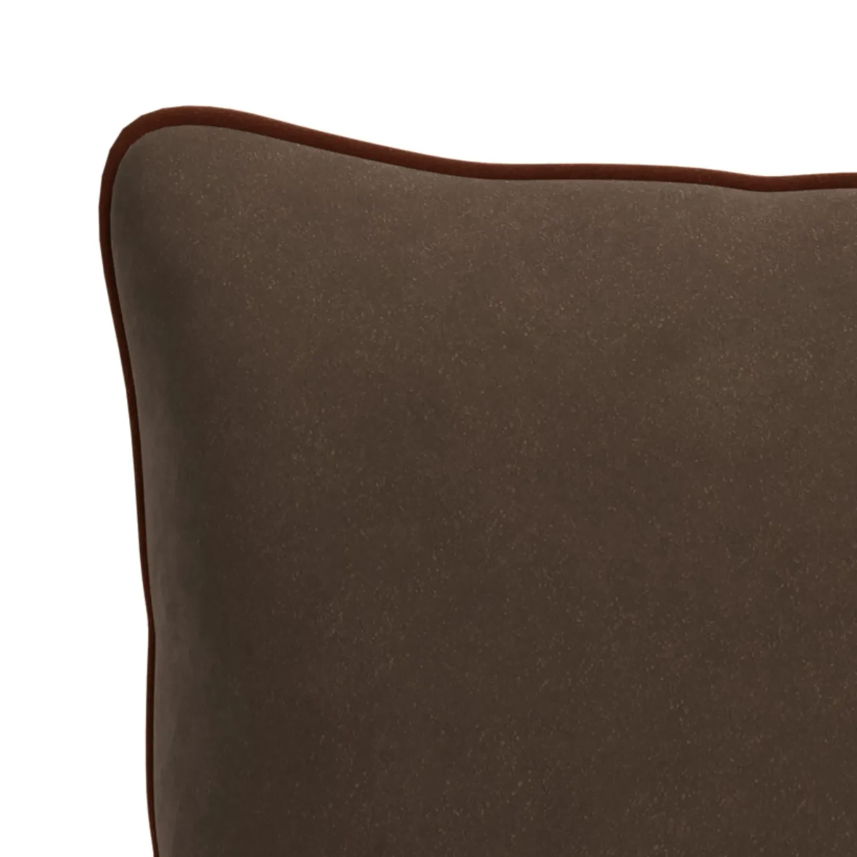 Border Cushion 55cm x 55cm - Eden Java / Eden Brick gallery detail image