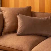 Border Cushion 40cm x 60cm - Eden Java / Eden Brick gallery detail image