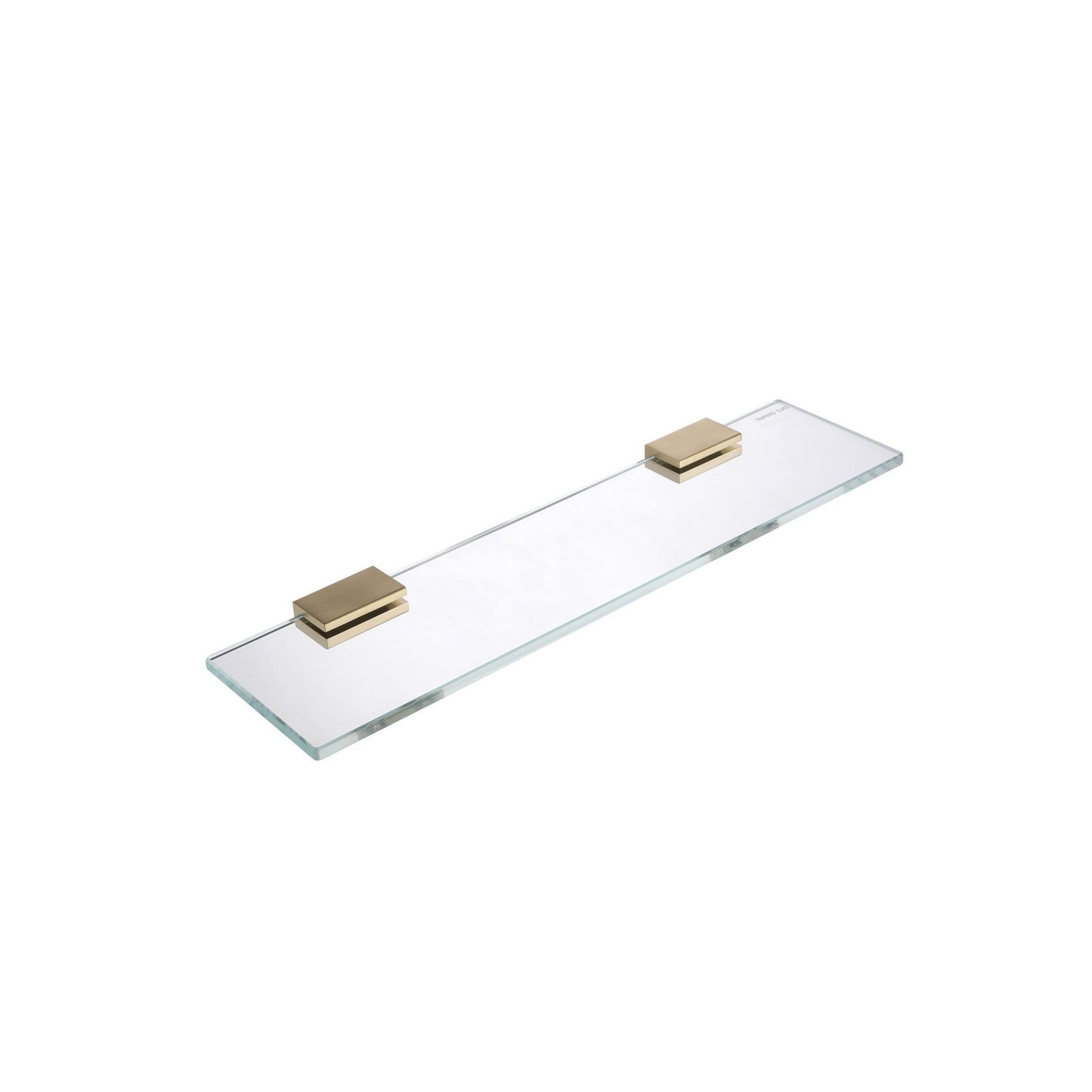 Versa Glass Rectangle Shelf 400mm gallery detail image