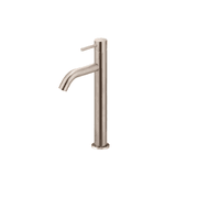 Meir Piccola Tall Basin Mixer Tap with 130mm Spout - Lustre Bronze gallery detail image