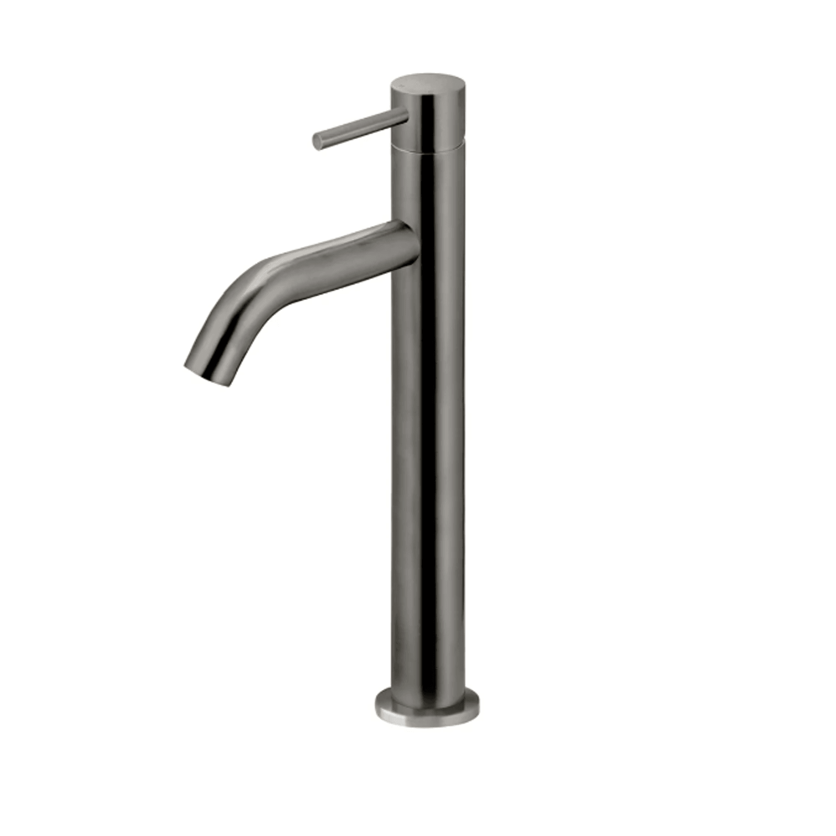 Meir Piccola Tall Basin Mixer Tap with 130mm Spout - Lustre Bronze gallery detail image
