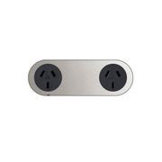 13 Carbon Double Outlet Faceplate gallery detail image