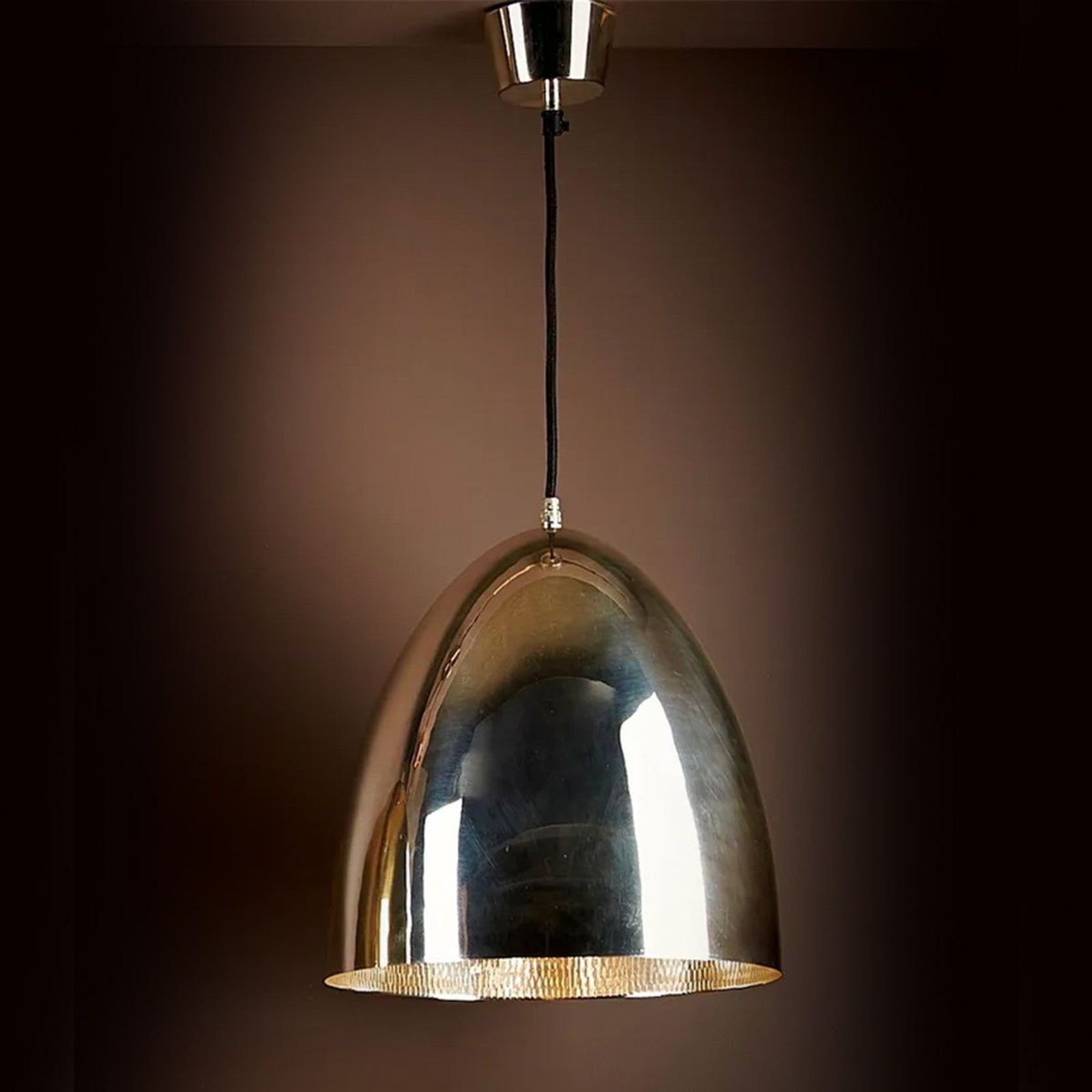 Casque Silver Pendant Light gallery detail image