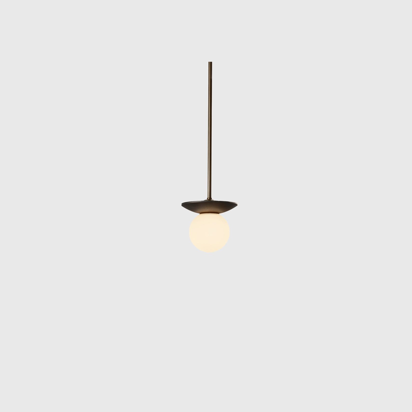 Orbit Brass Pendant Light gallery detail image
