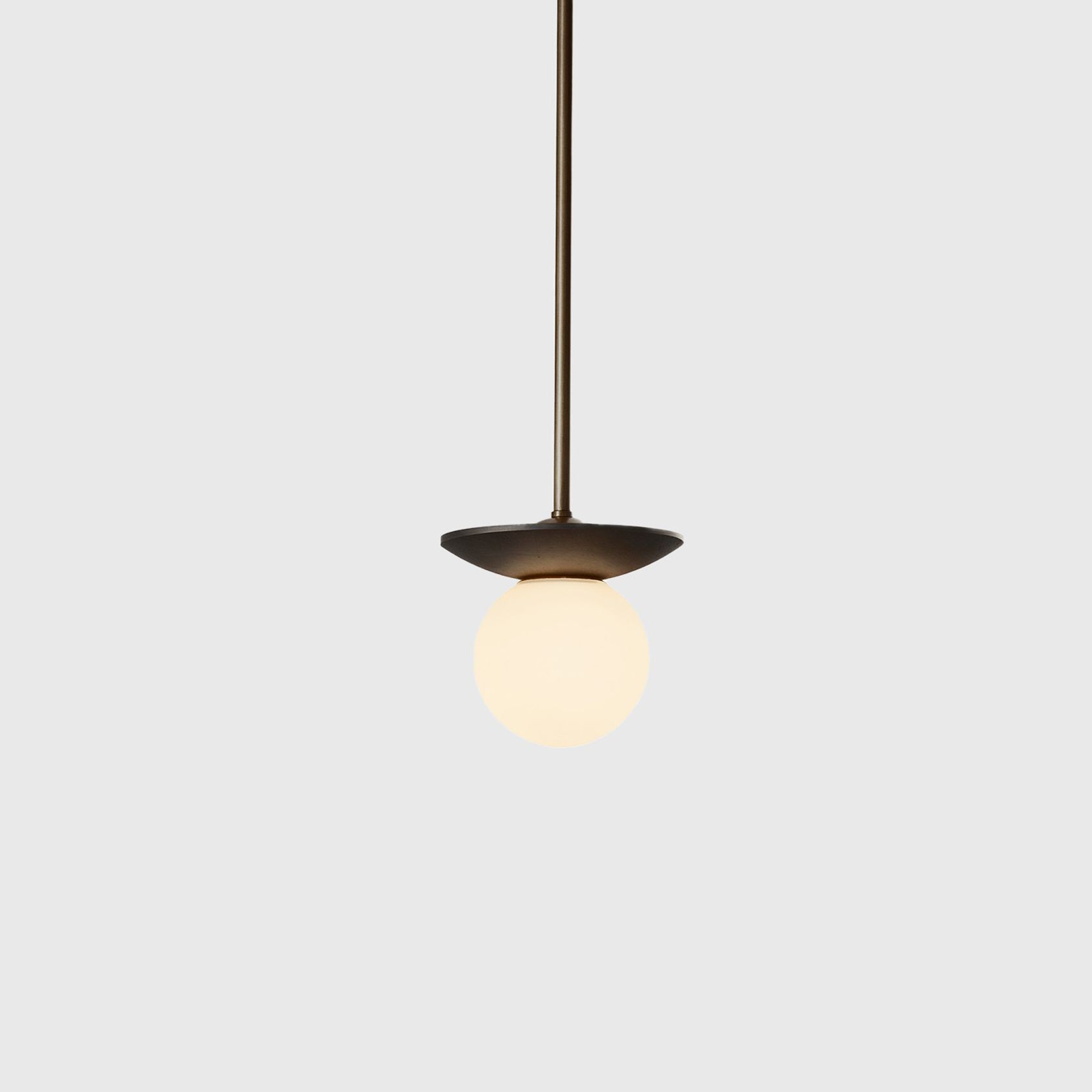 Orbit Brass Pendant Light gallery detail image