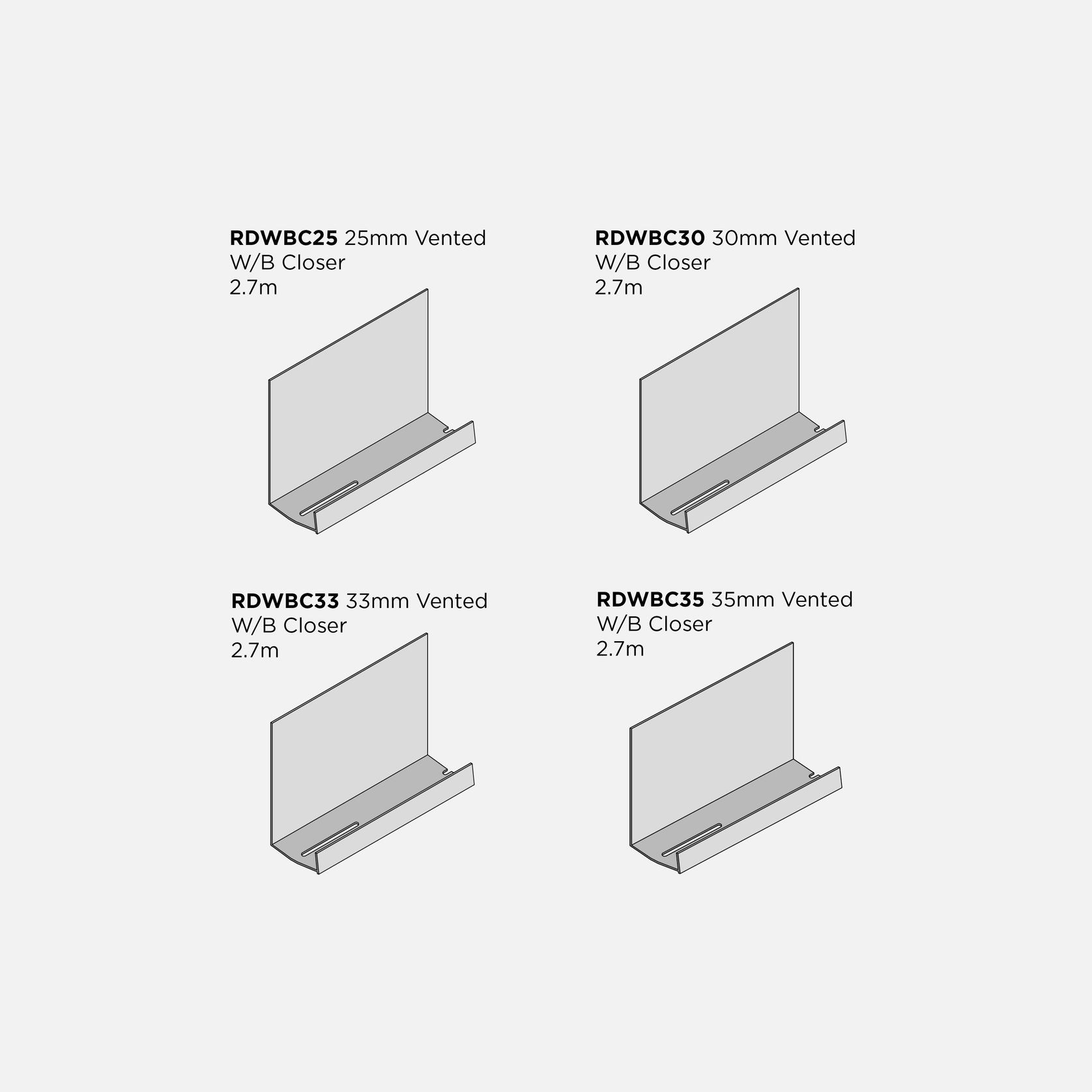 Masons E2 Cavity Closers gallery detail image