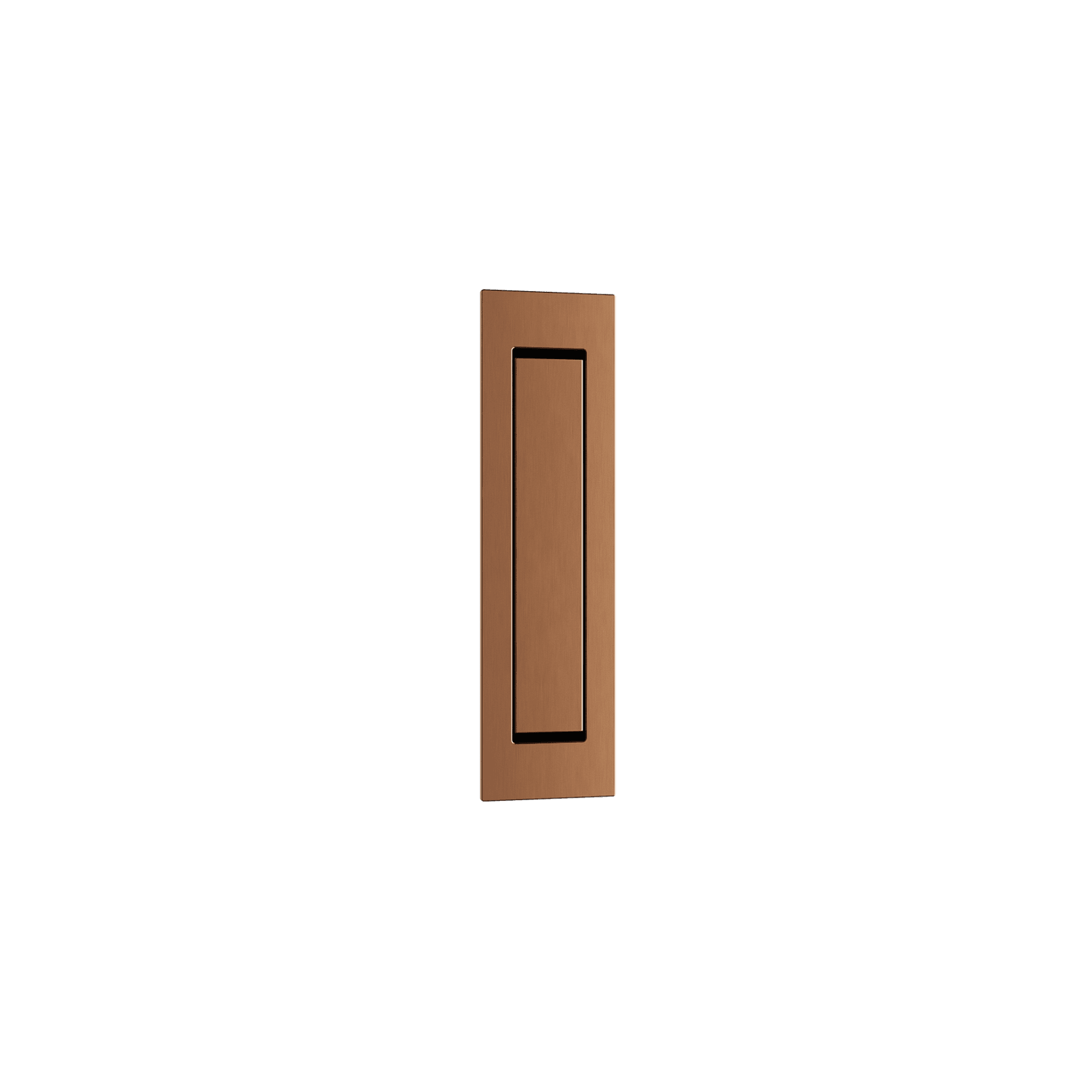 Cavity Slider Edge Pull | Brushed Copper gallery detail image