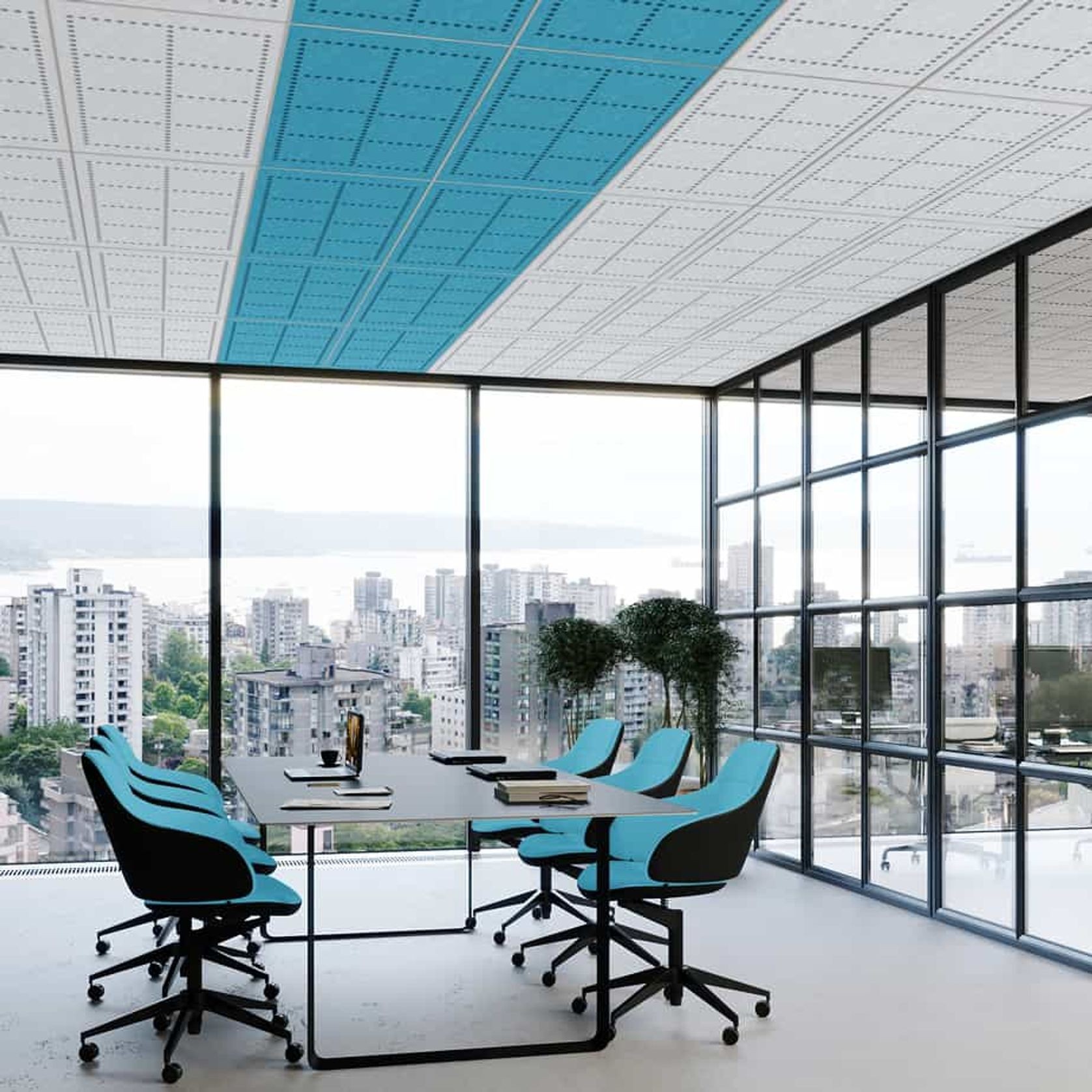 Acoustic Ceiling Tiles – Grid gallery detail image