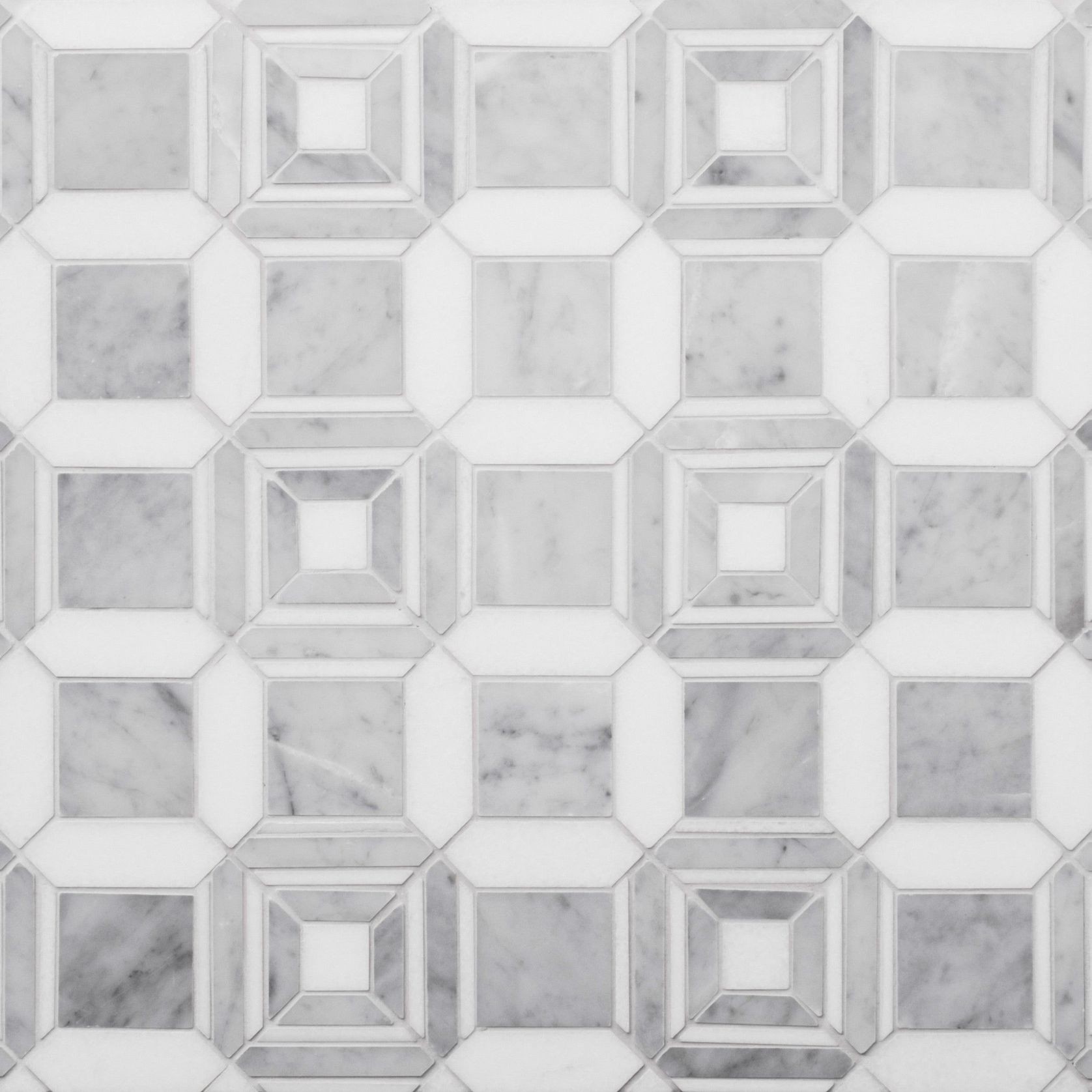 Labyrinth Channel Carrara & Thassos Marble By Steve Cordony gallery detail image