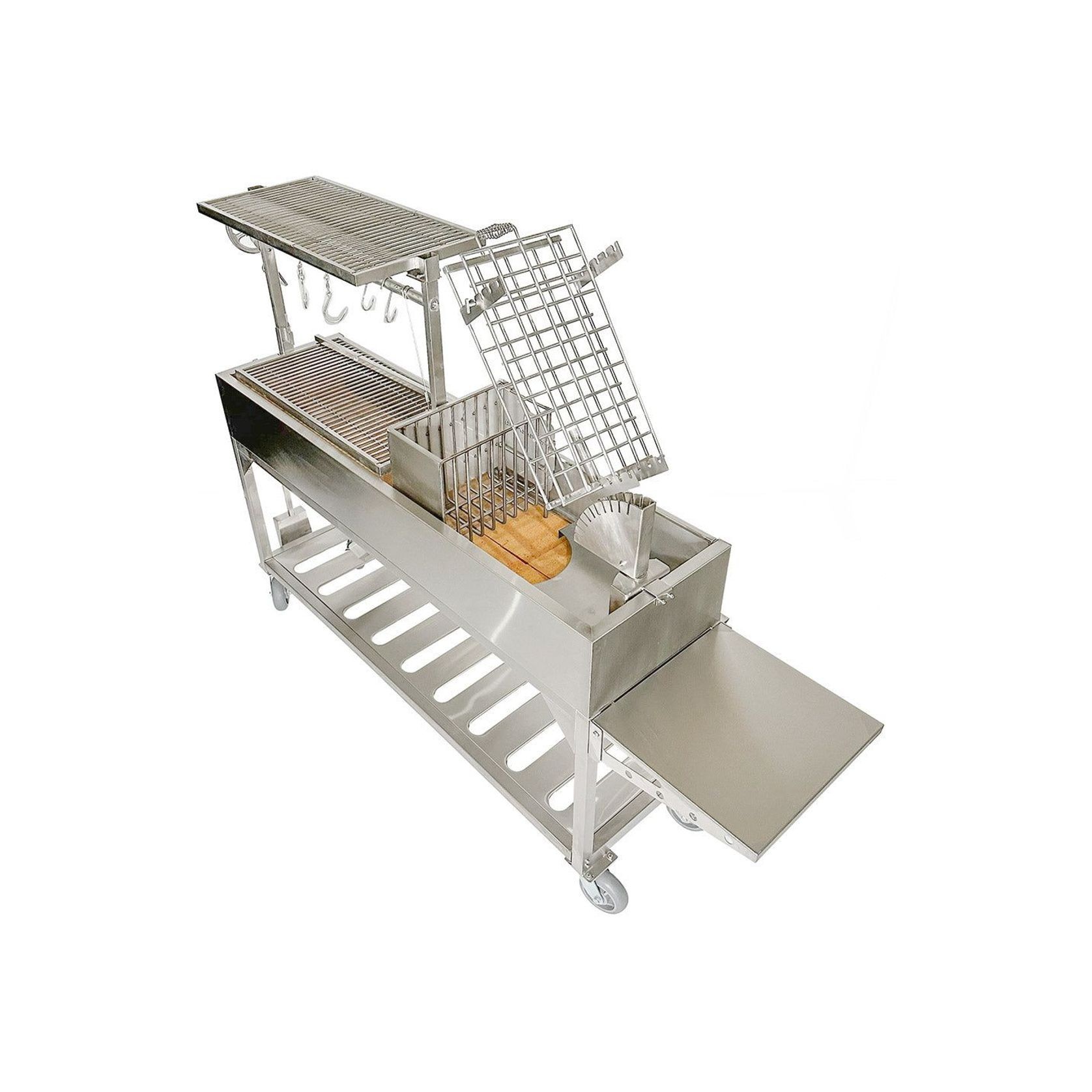 Argentine Santa Maria Charcoal & Woodfired Parilla Grill | BBQ06SS gallery detail image