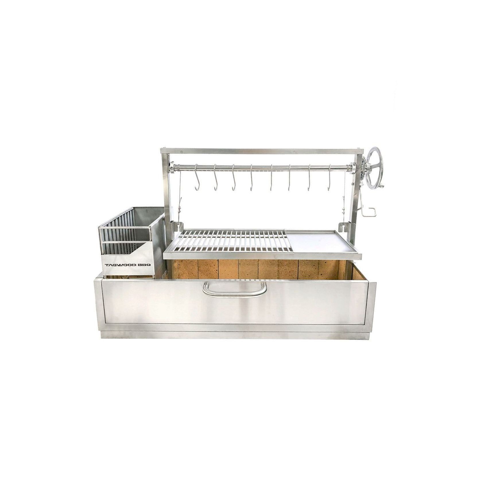 BBQ05SS Santa Maria Argentine Charcoal & Woodfired Parilla Grill gallery detail image