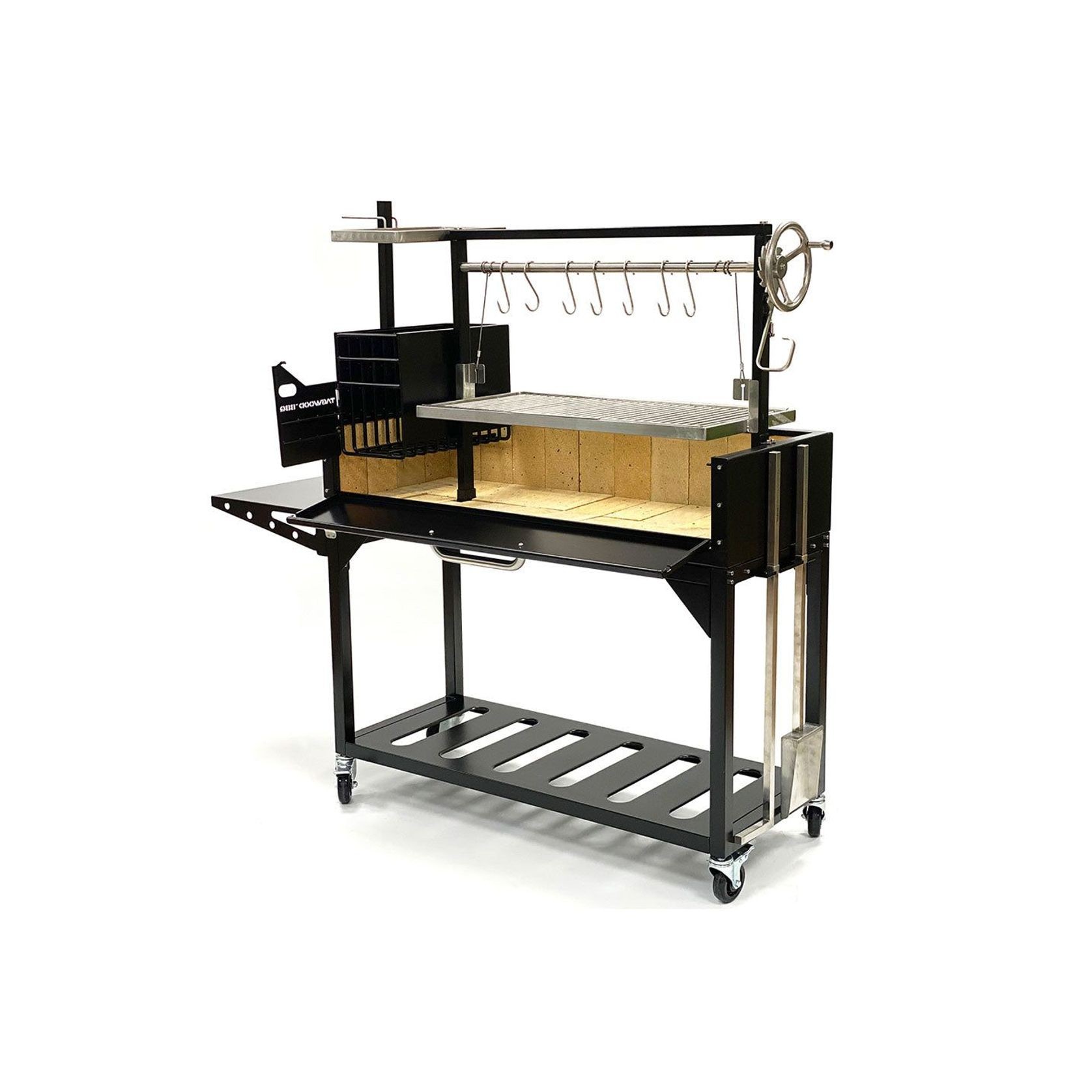 BBQ03SI Argentine Santa Maria Charcoal & Woodfired Parrilla Grill gallery detail image