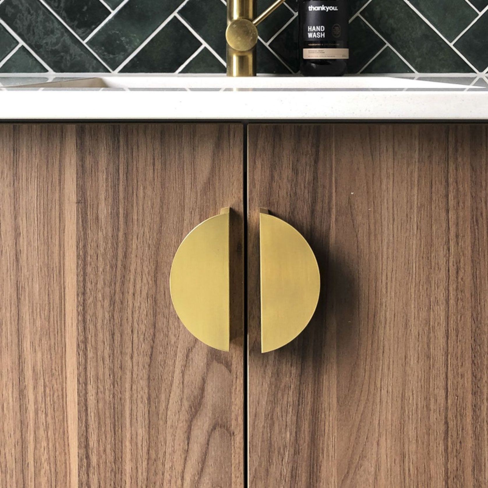 Circ Semi Circle Pull Handle gallery detail image