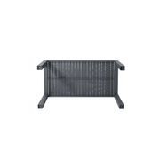 Cirrus Aluminium Outdoor Patio Dining Table 160 X 80cm gallery detail image