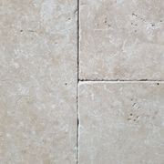 12mm Classic Linen Travertine French Pattern Tiles  - Tumbled & Unfilled  - Select Grade gallery detail image